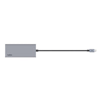 Thumbnail for Belkin Connect USB-C To A 7 in-1 Multiport Adapter- Grey