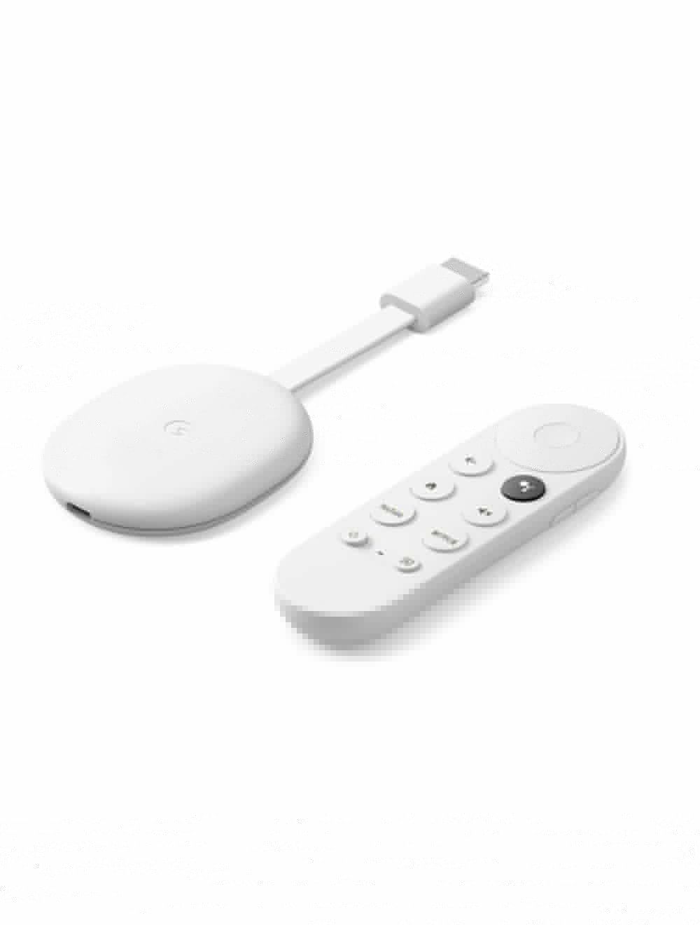 Google Chromecast with Google TV (4K) – Snow