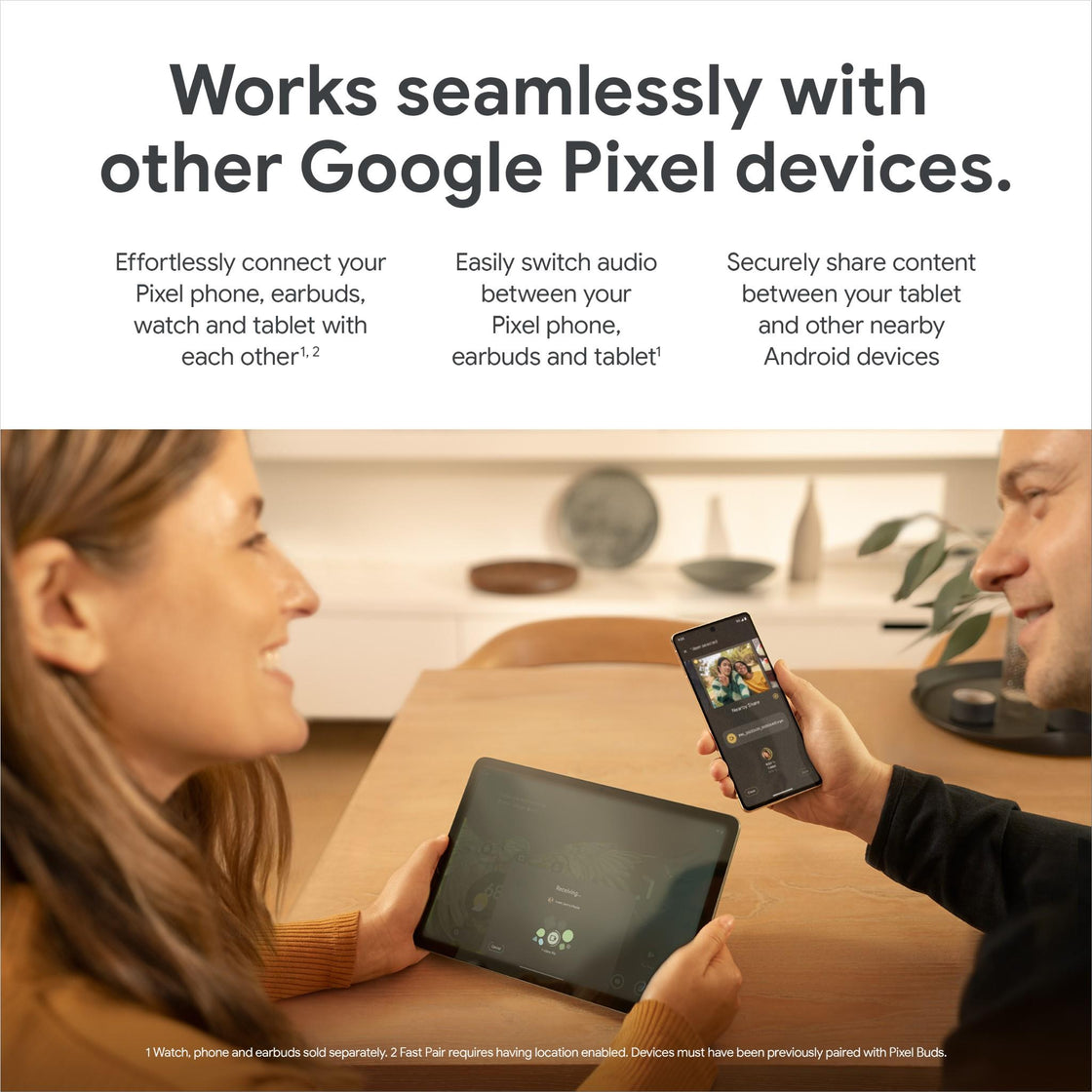 Google Pixel Tablet 128GB with Charging Speaker Dock Porcelain