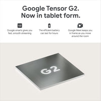Thumbnail for Google Pixel Tablet 128GB with Charging Speaker Dock Porcelain