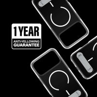 CARE by PanzerGlass Kickstand MagSafe Case for iPhone 18 Pro, 17 Pro - Transparent/White
