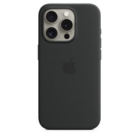 Thumbnail for Apple iPhone 15 Pro Silicone Case with MagSafe Black