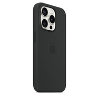 Thumbnail for Apple iPhone 15 Pro Silicone Case with MagSafe Black