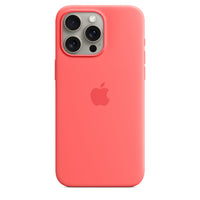 Thumbnail for Apple iPhone 15 Pro Max Silicone Case with MagSafe Guava