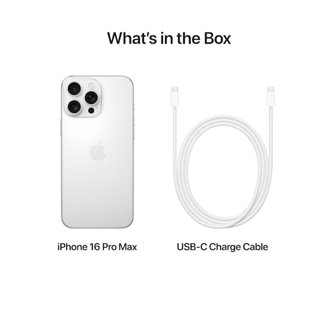 Apple iPhone 16 Pro Max 512GB - White Titanium