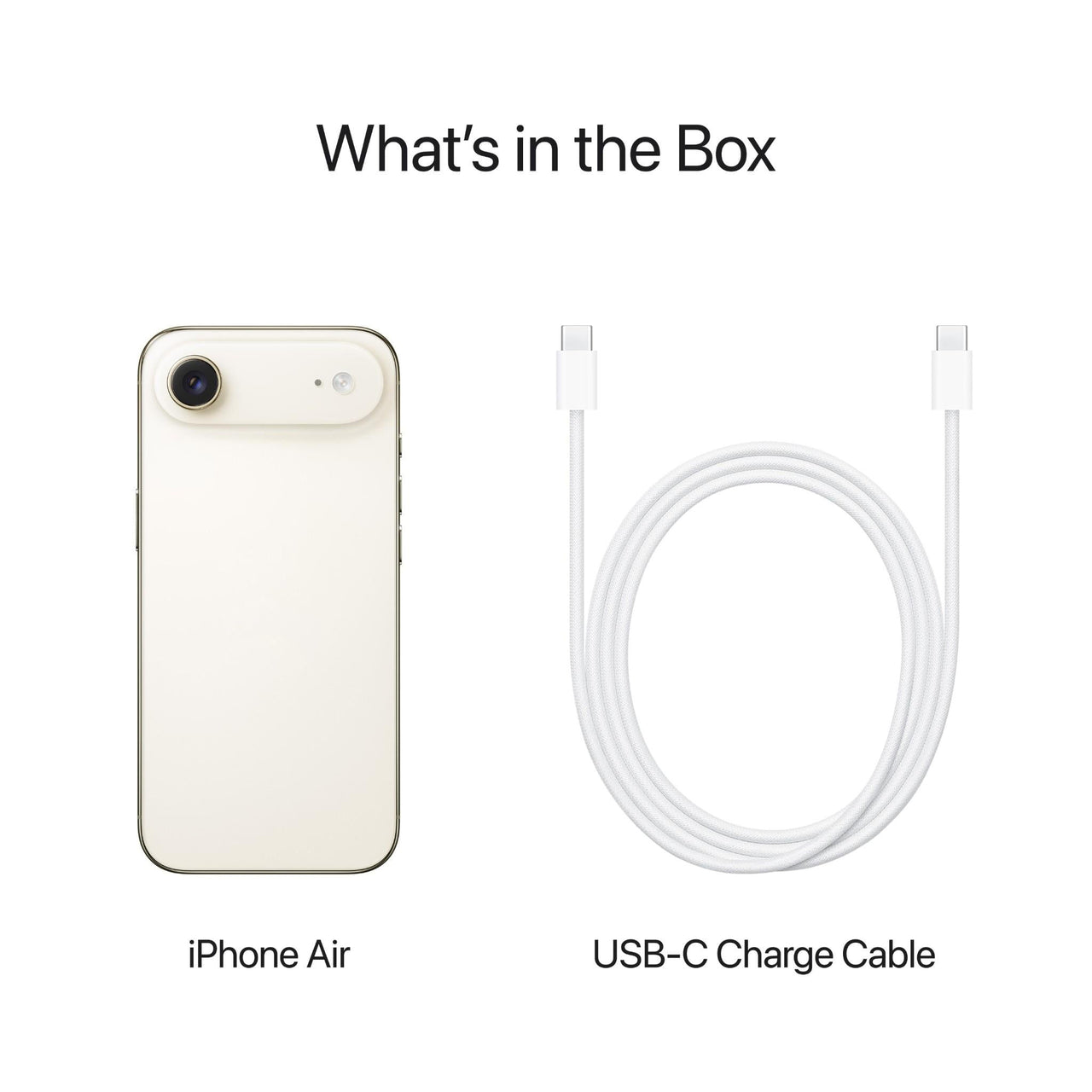 Apple iPhone Air 512GB 5G 6.5"- Light Gold