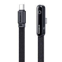 Thumbnail for Baseus MVP 3 Fast Charging Cable USB-C to USB-C 100W 1M for 15 / 16 / 17 Series - Black