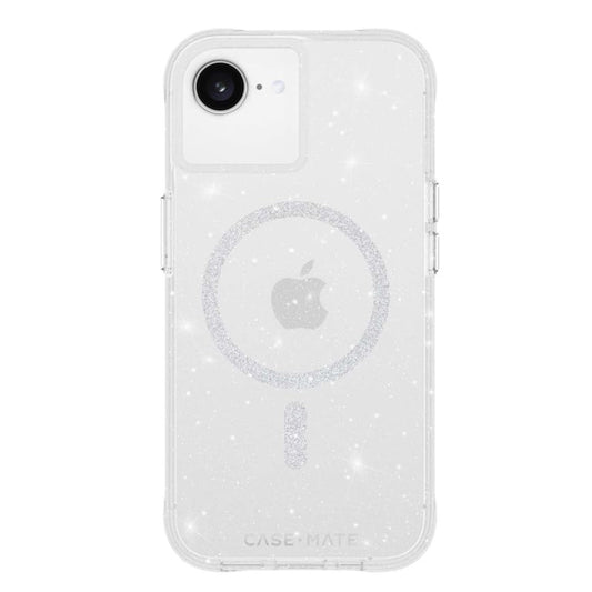 Case-Mate Twinkle MagSafe Case for iPhone 17e/16e/15/14/13 - Twilight Silver