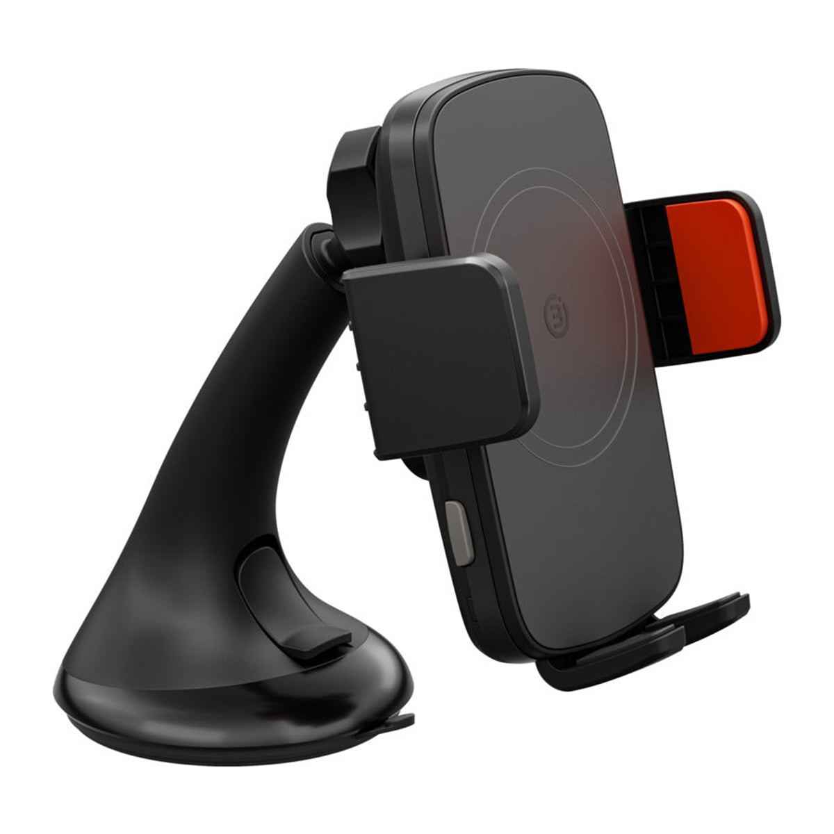 3sixT Premium Motorised Wireless Charging Car Phone Mount - Black
