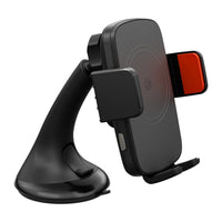 Thumbnail for 3sixT Premium Motorised Wireless Charging Car Phone Mount - Black