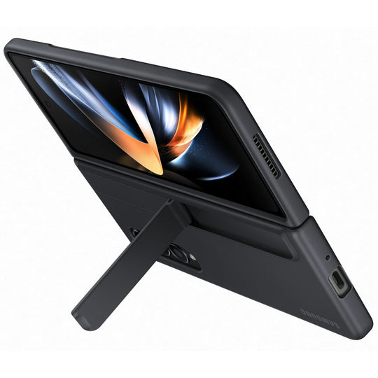 Samsung Galaxy Z Fold 4 Standing Case Cover with Pen - Black