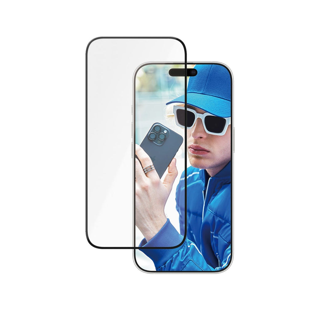 PanzerGlass Ultrawide Fit Ceramic Glass Screen Protector For iPhone 16 Pro - Clear