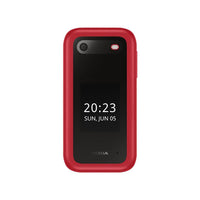 Thumbnail for Nokia 2660 Dual SIM 4G FLIP BIG Button Phone Unlocked - Red