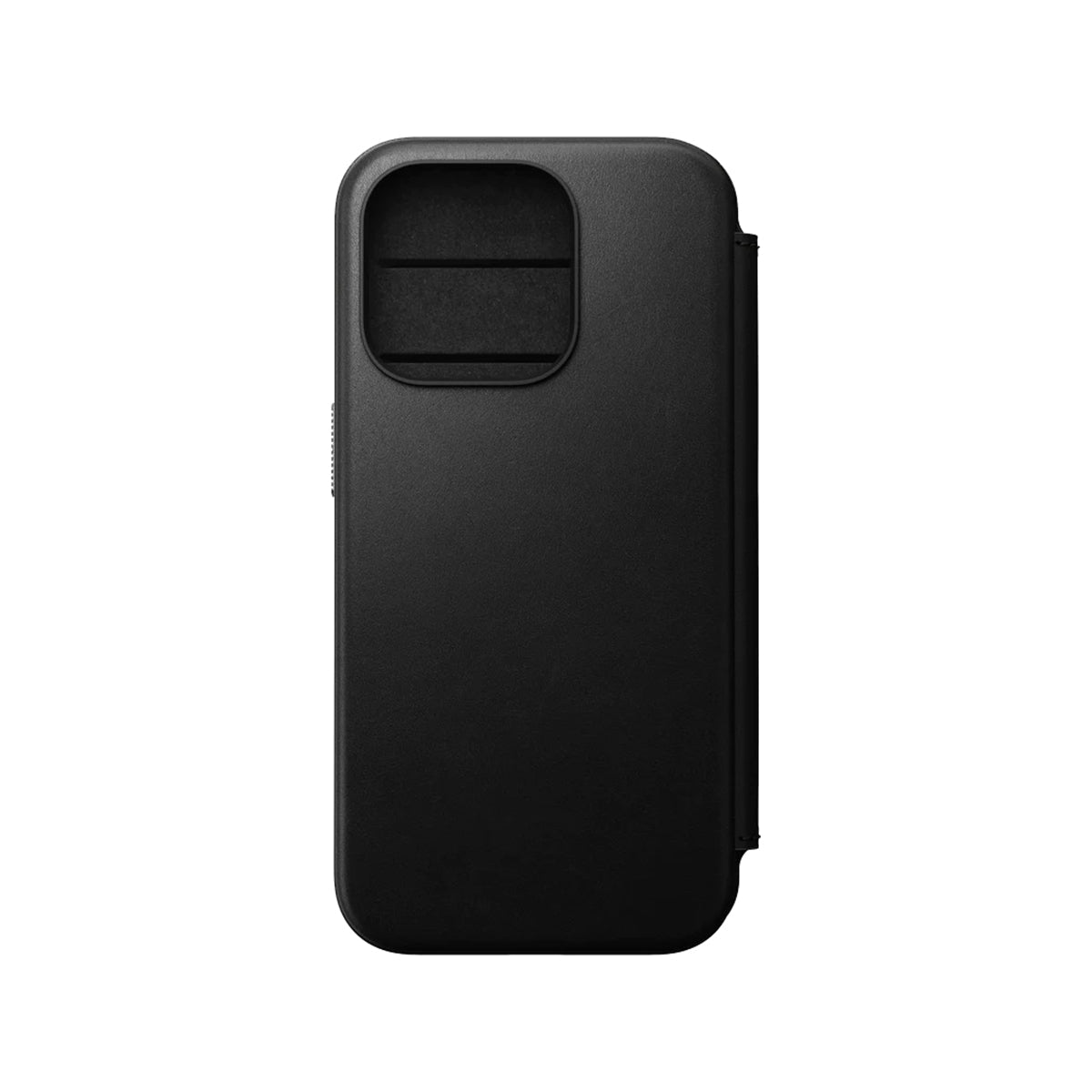 Nomad Leather Folio Case for iPhone 15 Pro - Black