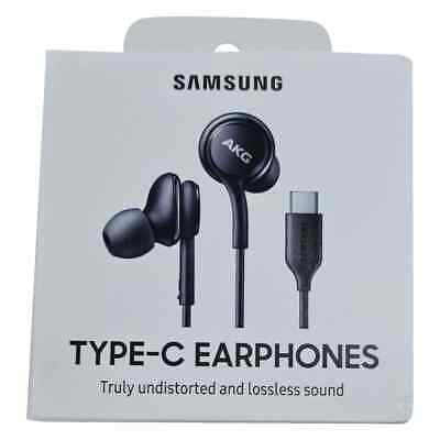 Samsung Corded AKG USB-C/Type-C Earphones - Black For All Samsung Phones (S23|S22|Fold|Flip)