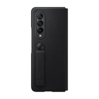 Thumbnail for Samsung Leather Flip Cover for Galaxy Fold3 - Black