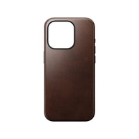 Thumbnail for Nomad Leather Phone Case for iPhone 15 Pro - Brown - Horween