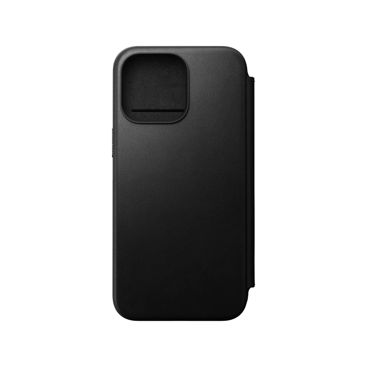Nomad Leather Folio Case for iPhone 15 Pro Max - Black