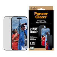 Thumbnail for PanzerGlass Ultra-Wide Fit Privacy Screen Protector for iPhone Air