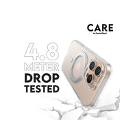 Thumbnail for PanzerGlass CARE MagaSafe & KickStand Compatible Case for Apple iPhone 16 Pro - Silver