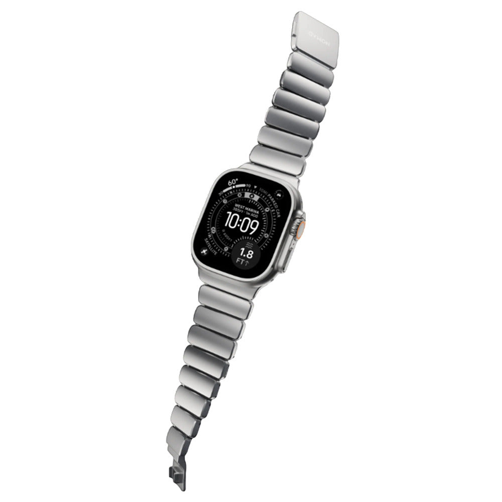 NOMAD Stratos for Apple Watch (49mm/ULTRA1&2) - Natural/Black