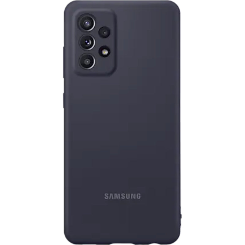 Samsung Galaxy A52/5G A52s 5G Silicone Cover Case - Black