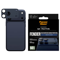 Thumbnail for PanzerGlass Fender Camera Protector for iPhone 17 Pro Max - Blue