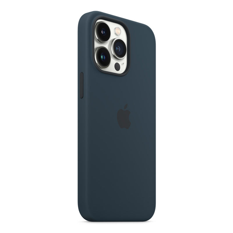 Apple Silicone Case with MagSafe for iPhone 13 Pro -  Abyss Blue