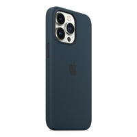 Thumbnail for Apple Silicone Case with MagSafe for iPhone 13 Pro -  Abyss Blue