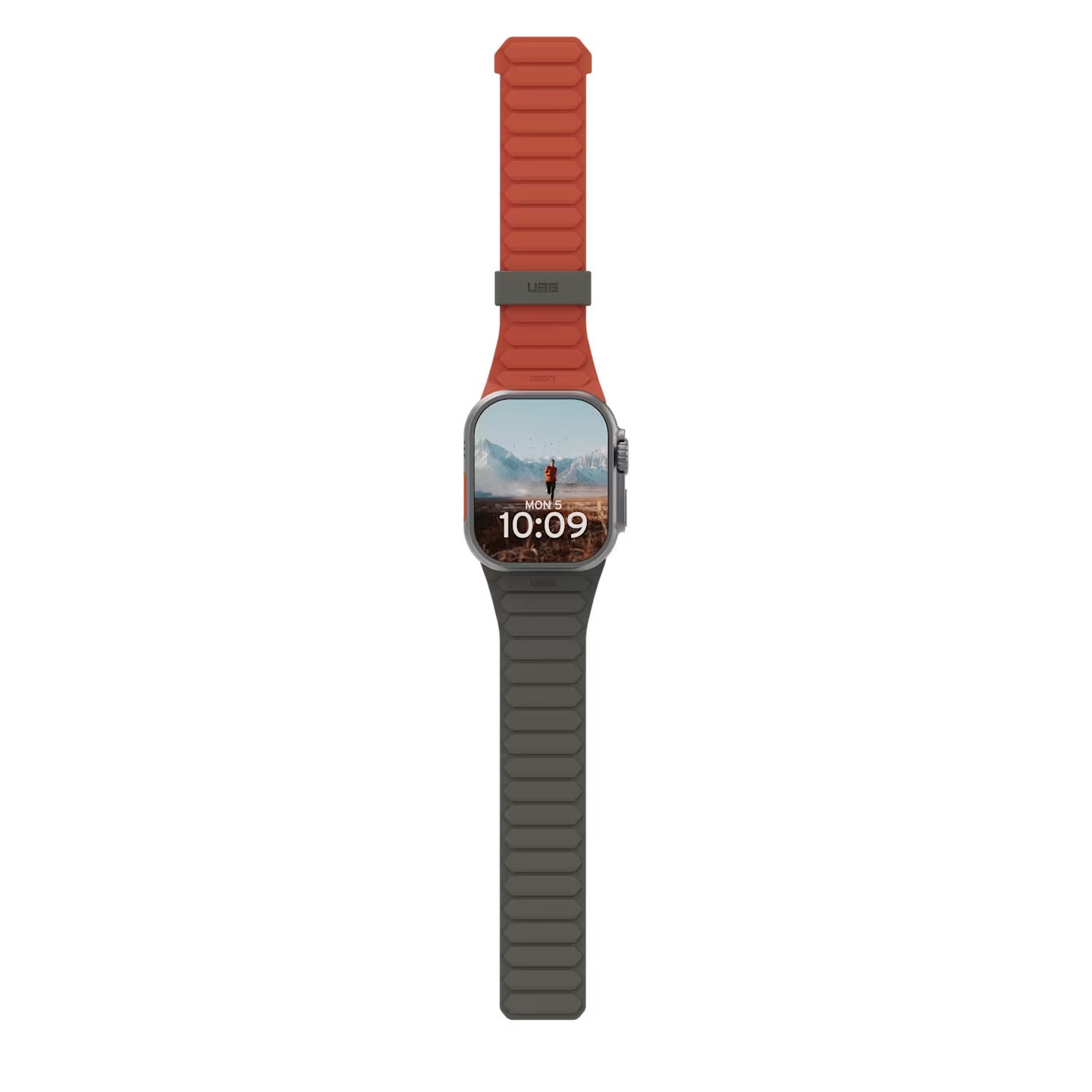 UAG Pathfinder Strap for Apple Watch (44-46mm/ULTRA) - Olive/Rust