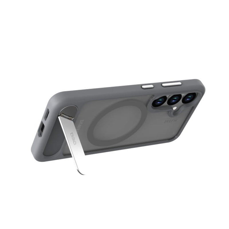 EFM Alta Case with D3O BIO for Samsung Galaxy S25 - Grey/Clear