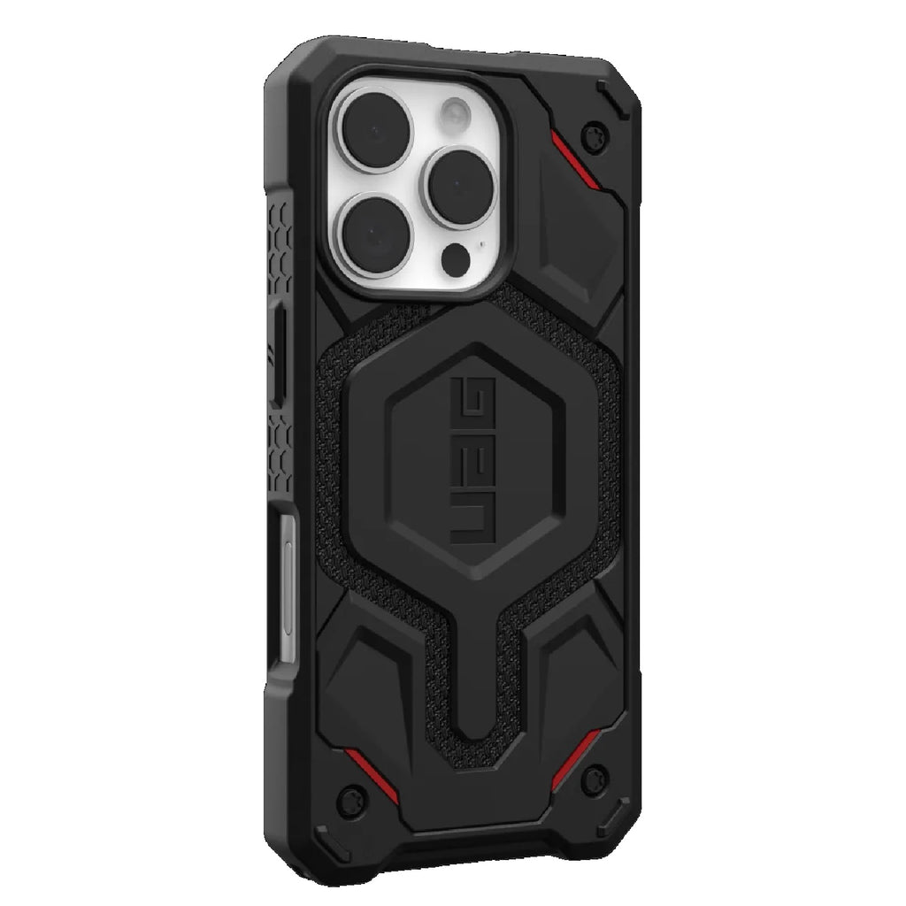 UAG Monarch Pro MagSafe Kevlar Case for Apple iPhone 16 Pro Max 6.9" - Kevlar Black