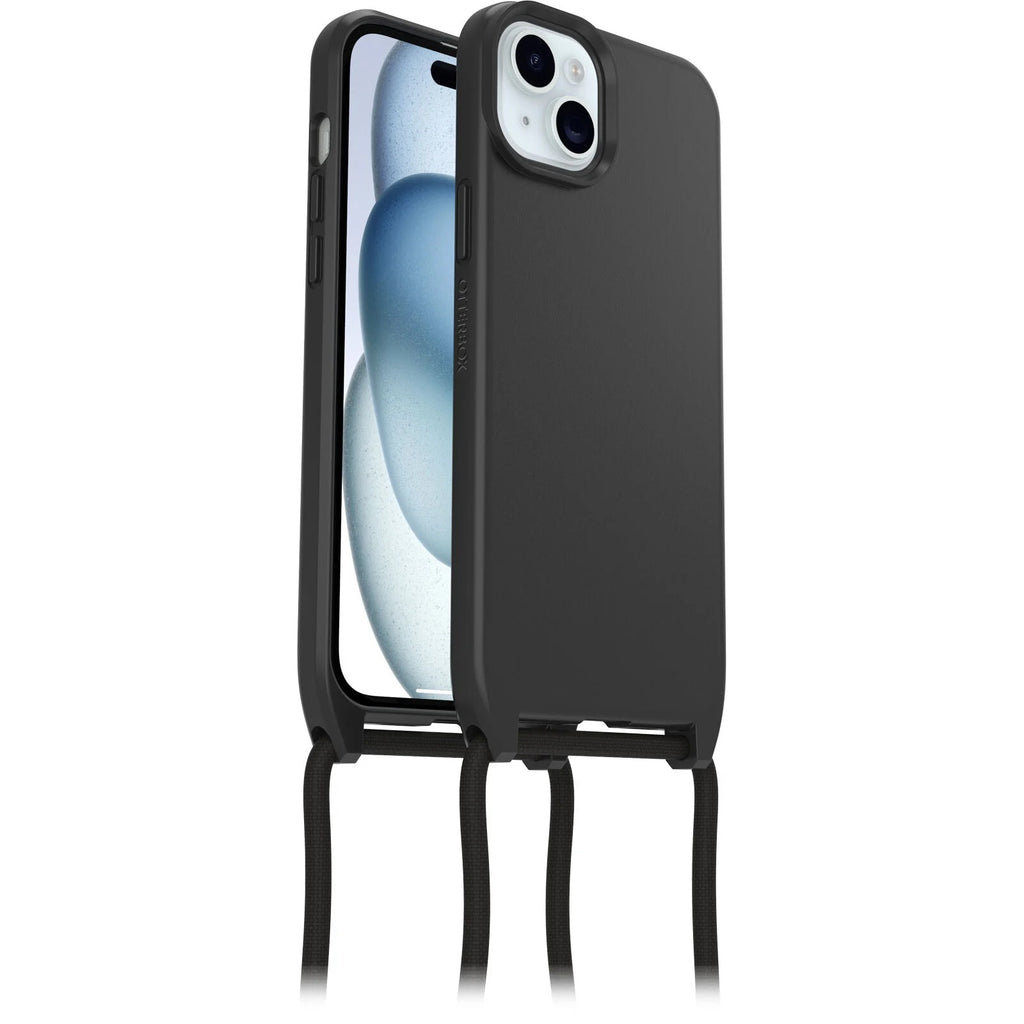 OtterBox React Necklace MagSafe Case for Apple iPhone 15 Plus / iPhone 14 Plus (6.7') - Black