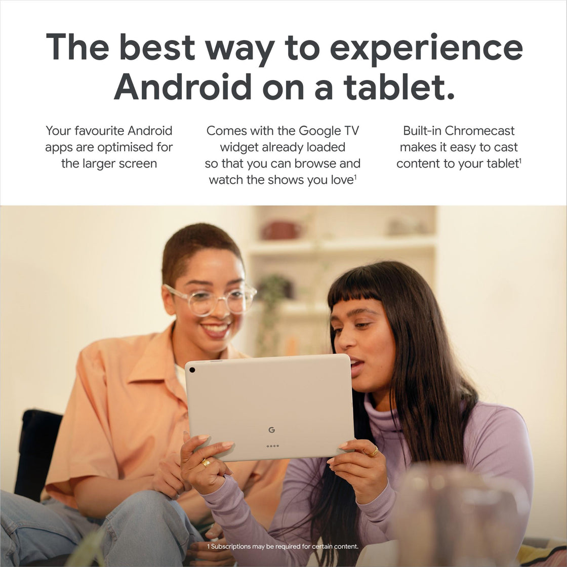 Google Pixel Tablet 128GB with Charging Speaker Dock Hazel