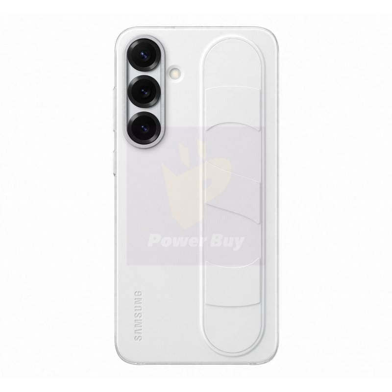 Samsung Standing Grip Case for Galaxy S25 Plus - White