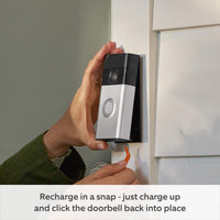 Ring Battery Video Doorbell + Chime - Venetian Bronze