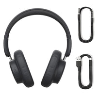 Thumbnail for Baseus Bowie D03 Wireless Bluetooth Over-Ear Headphones - Black