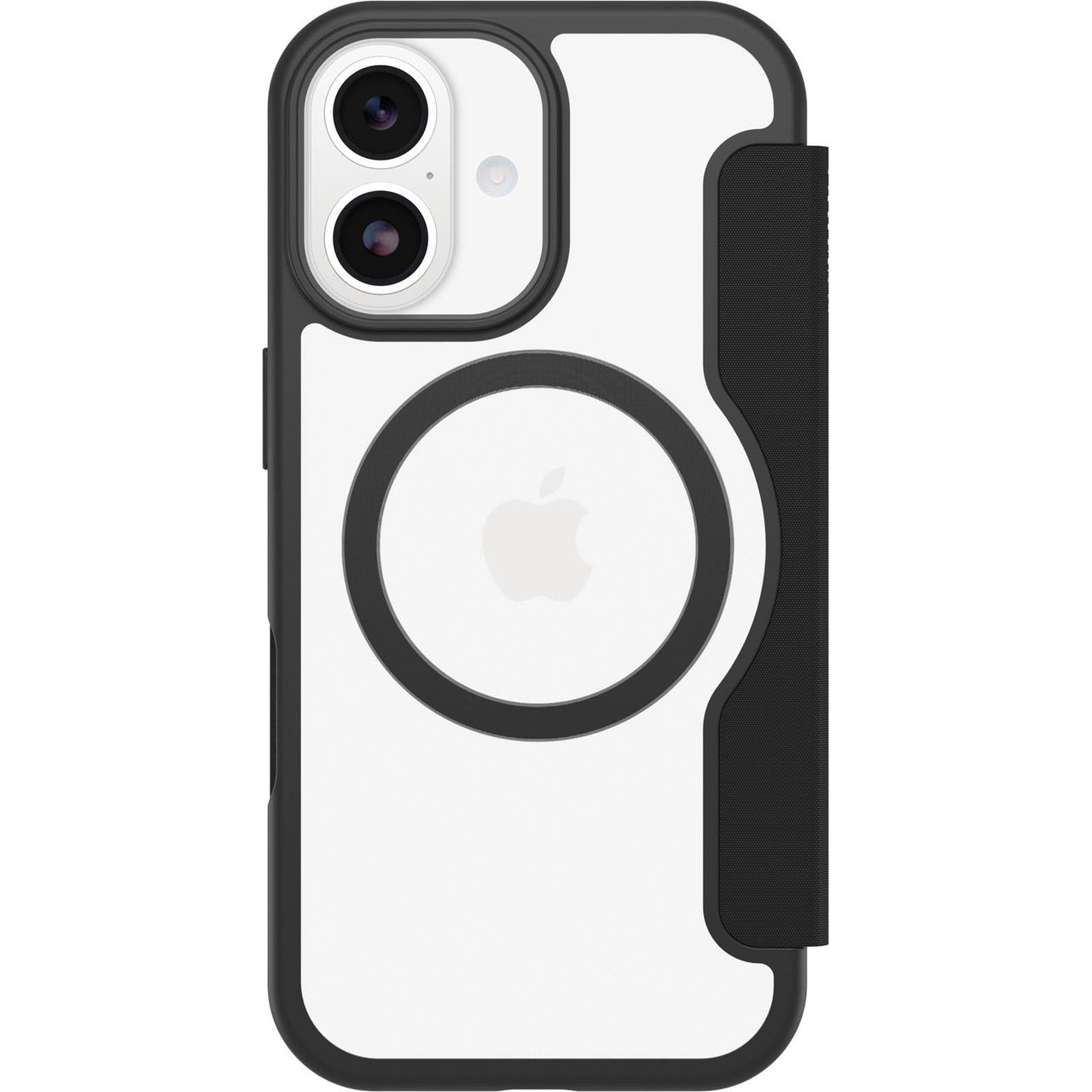 OtterBox React Folio MagSafe Case for Apple iPhone 17- Black Crystal