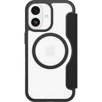 Thumbnail for OtterBox React Folio MagSafe Case for Apple iPhone 17- Black Crystal