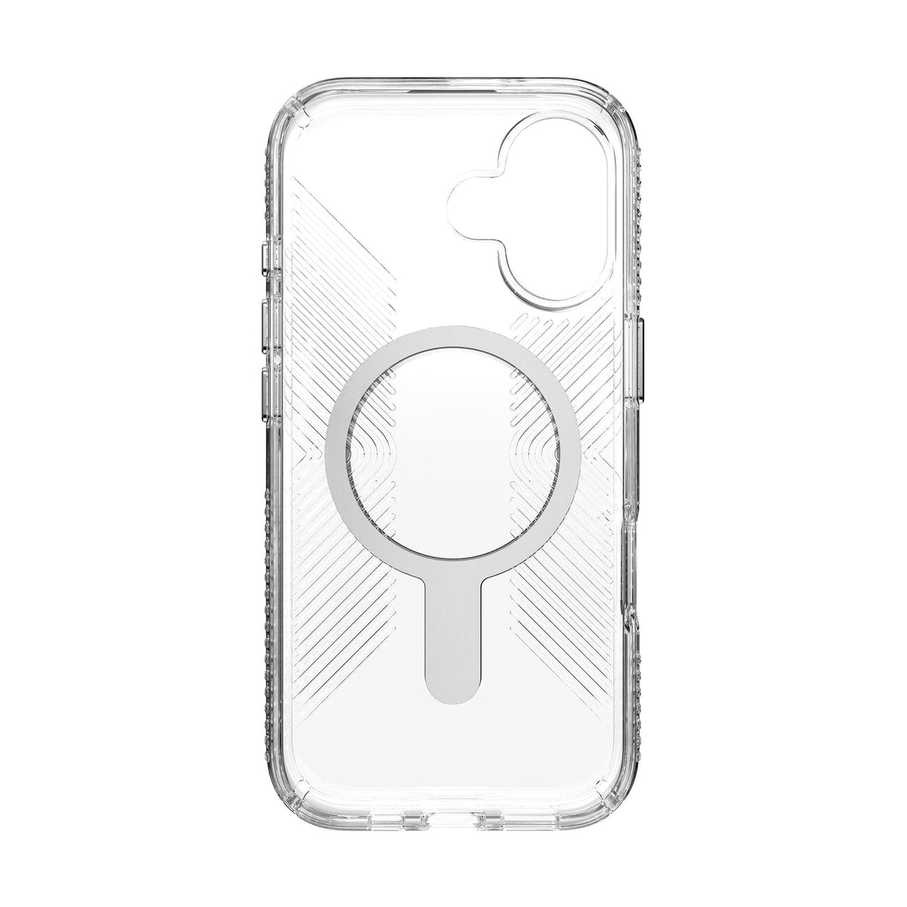 Speck Presidio Clear Grip for iPhone 17 - Clear/Silver