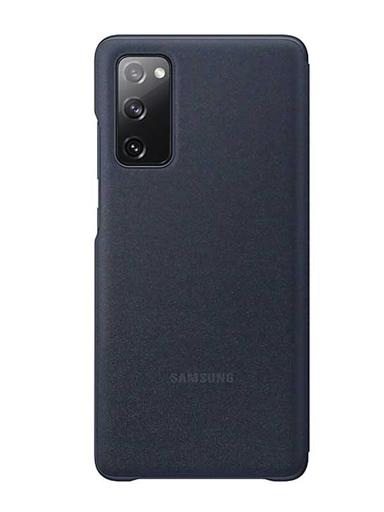 Samsung Galaxy S20FE Clear View Case Cover - Navy Black