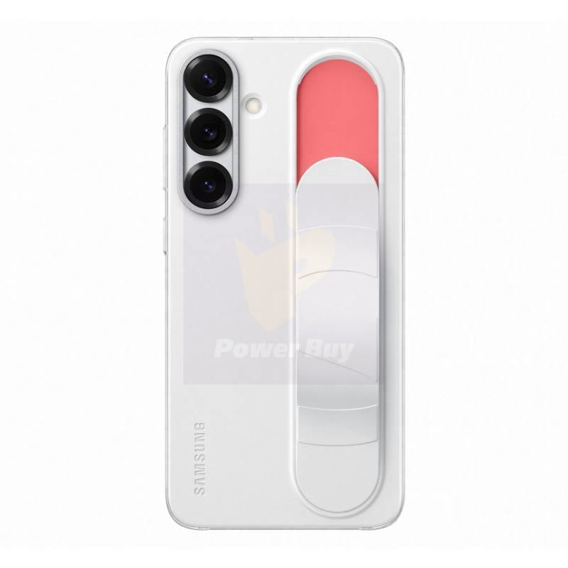 Samsung Standing Grip Case for Galaxy S25 Plus - White