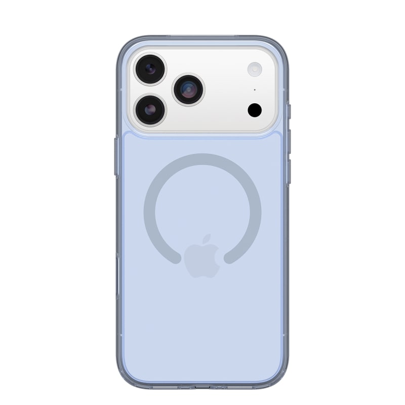 OtterBox Symmetry MagSafe Case with Camera Control for iPhone 17 Pro Max - Silver Glade Blue