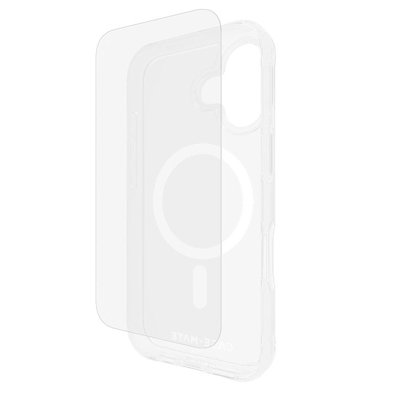 Case-Mate Case & Screen Protection Pack with MagSafe for iPhone 17 - Clear