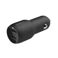 Thumbnail for Belkin Universally Compatible 24W Car Charger - Black
