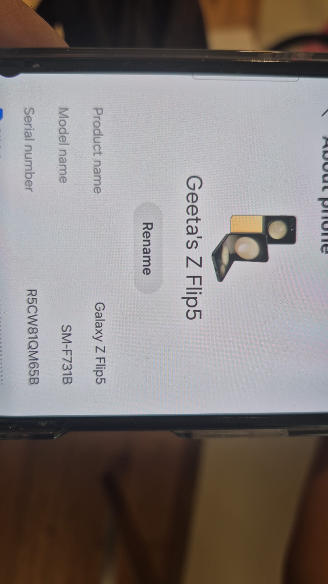 Samsung Galaxy Z Flip5 256GB 5G Smartphone - Yellow
