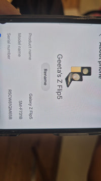 Samsung Galaxy Z Flip5 256GB 5G Smartphone - Yellow