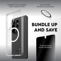 Thumbnail for PanzerGlass Care 3-in-1 Privacy Bundle for Samsung Galaxy S26 Ultra - Clear