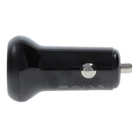 Thumbnail for OtterBox 32W Dual Port Standard Fast Car Charger - Black