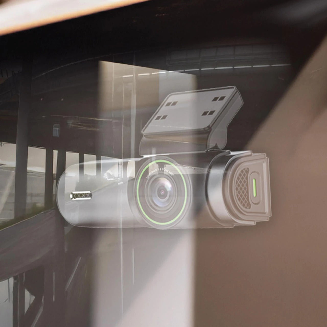 Laser 2K Dash Camera WiFi App Control - Black